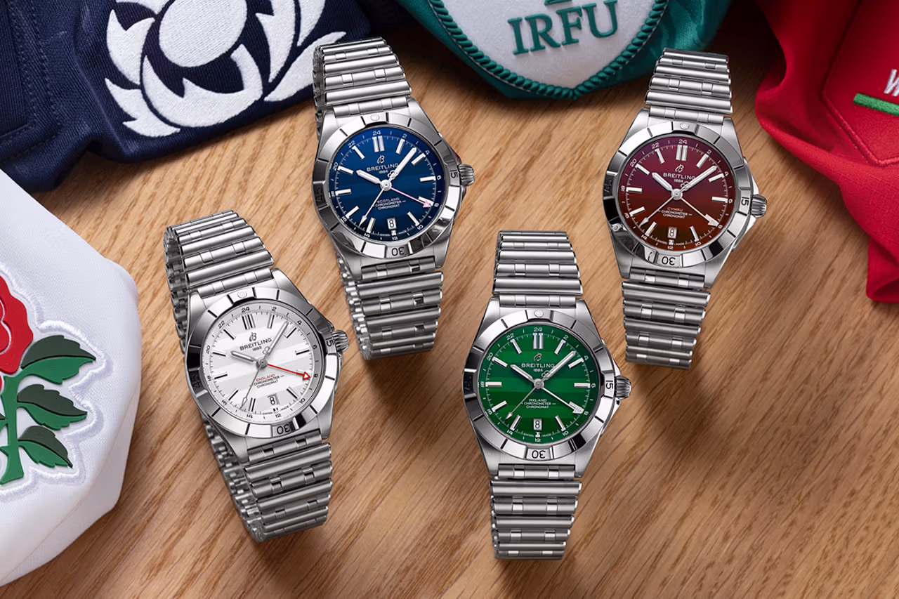 UK Top Replica Breitling Readies New Six Nations Chronomat Collections Ahead of 2025 Championship