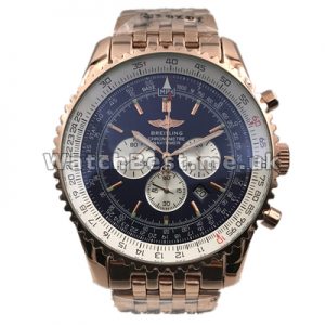 Fashionable UK Replica Breitling Navitimer Red Gold Bezel
