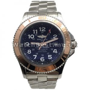 Swiss UK Replica Breitling SuperOcean Heritage Rose God Bezel