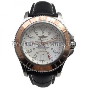 Online UK Replica Breitling SuperOcean Heritage Rose Gold Bezel