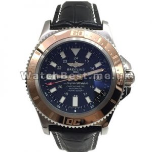 Hot UK Fake Breitling SuperOcean Heritage Black Dial