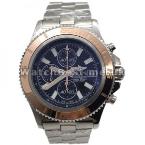 Functional UK Replica Breitling SuperOcean Heritage Steel And Rose Gold Case