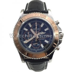 Showy UK Replica Breitling SuperOcean Heritage Rose Gold Bezel