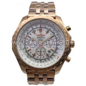 Bright UK Fake Breitling Bentley Rose Gold Case