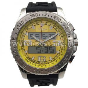 Up-to-date UK Replica Breitling B1 Yellow Dial