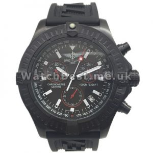 Solid UK Replica Breitling Avenger Seawolf Black Steel Case