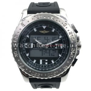 Top UK Fake Breitling Airwolf Raven Steel Case