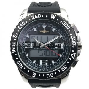 Quality UK Fake Breitling Airwolf Raven Orientation Display
